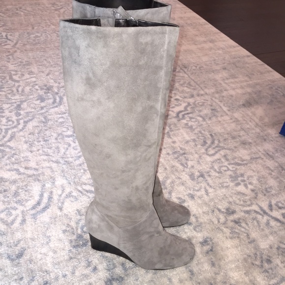 cole haan nike air wedge boots